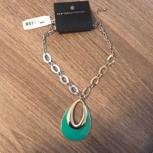 Turquoise statement necklace